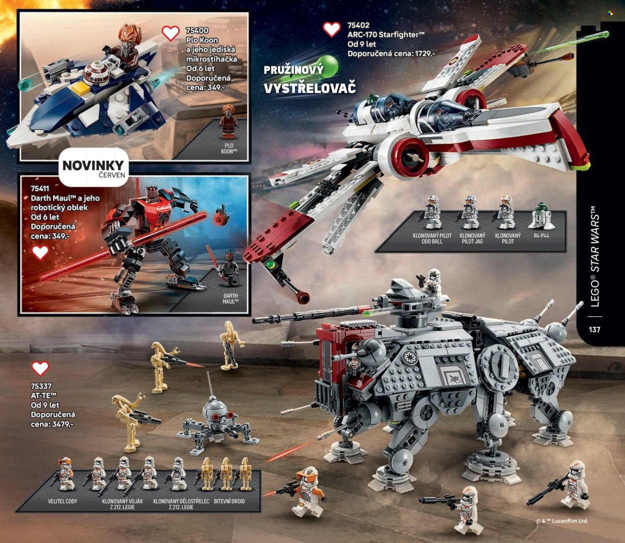 Leták LEGO - 1.6.2025 - 31.12.2025. Strana 137