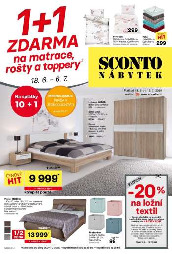 thumbnail - Leták SCONTO NÁBYTEK