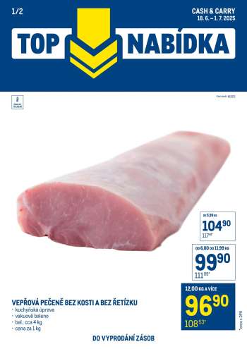 Leták MAKRO - 18.6.2025 - 1.7.2025.