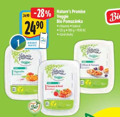 Nature’s Promise Veggie Bio Pomazánka
