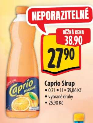 Caprio Sirup