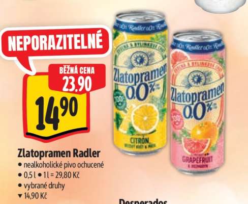 Zlatopramen Radler