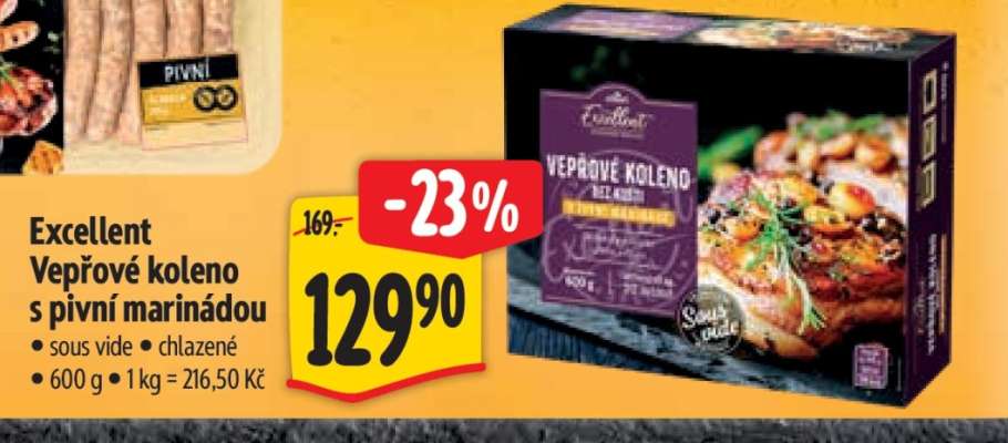 Excellent Vepřové koleno s pivní marinádou