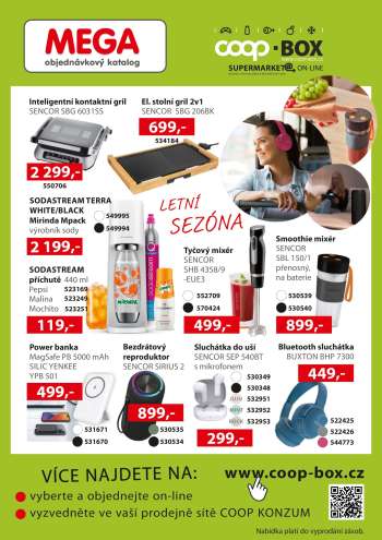 Leták Konzum.