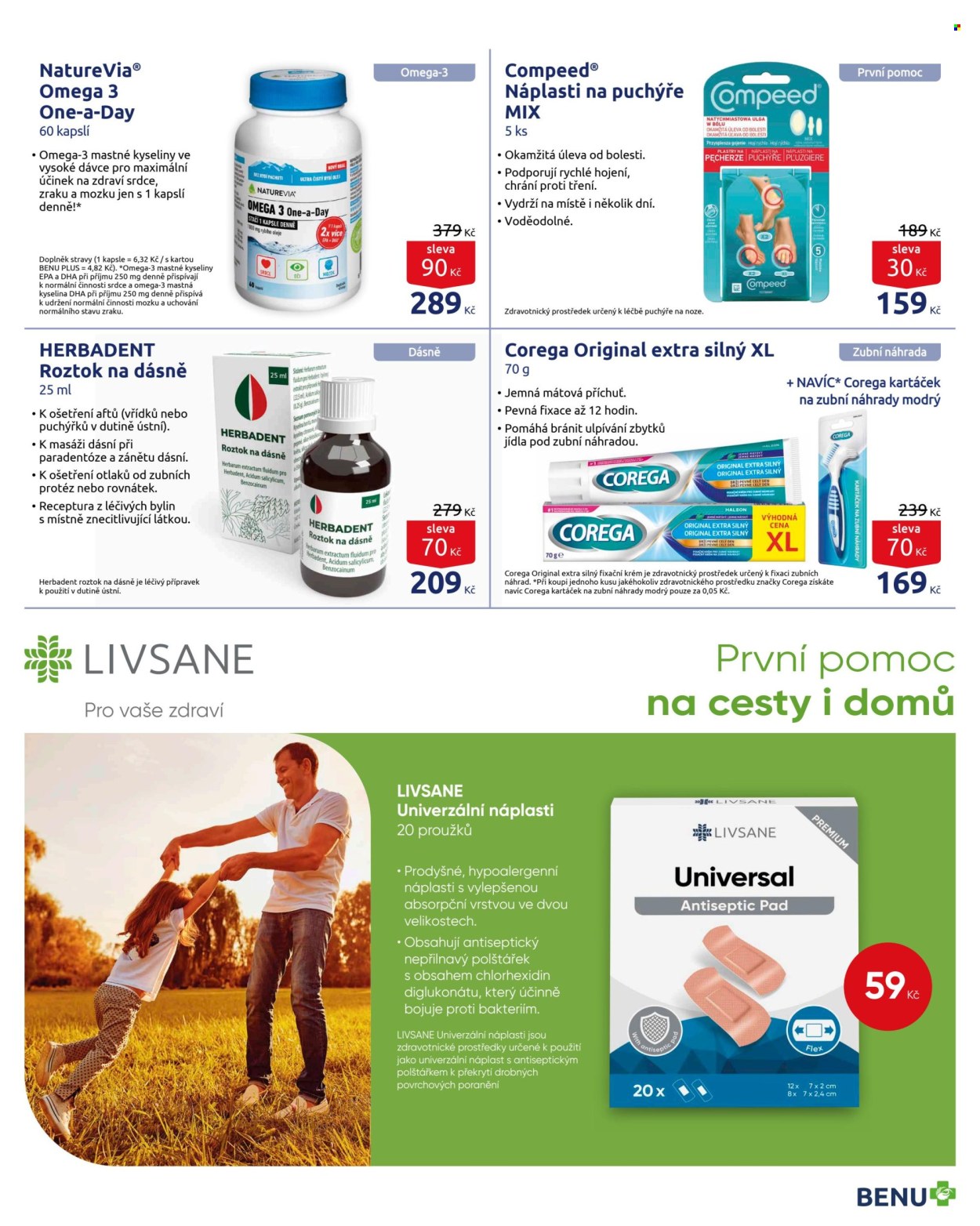 Leták BENU Lékárna - 1.7.2025 - 31.8.2025. Strana 16