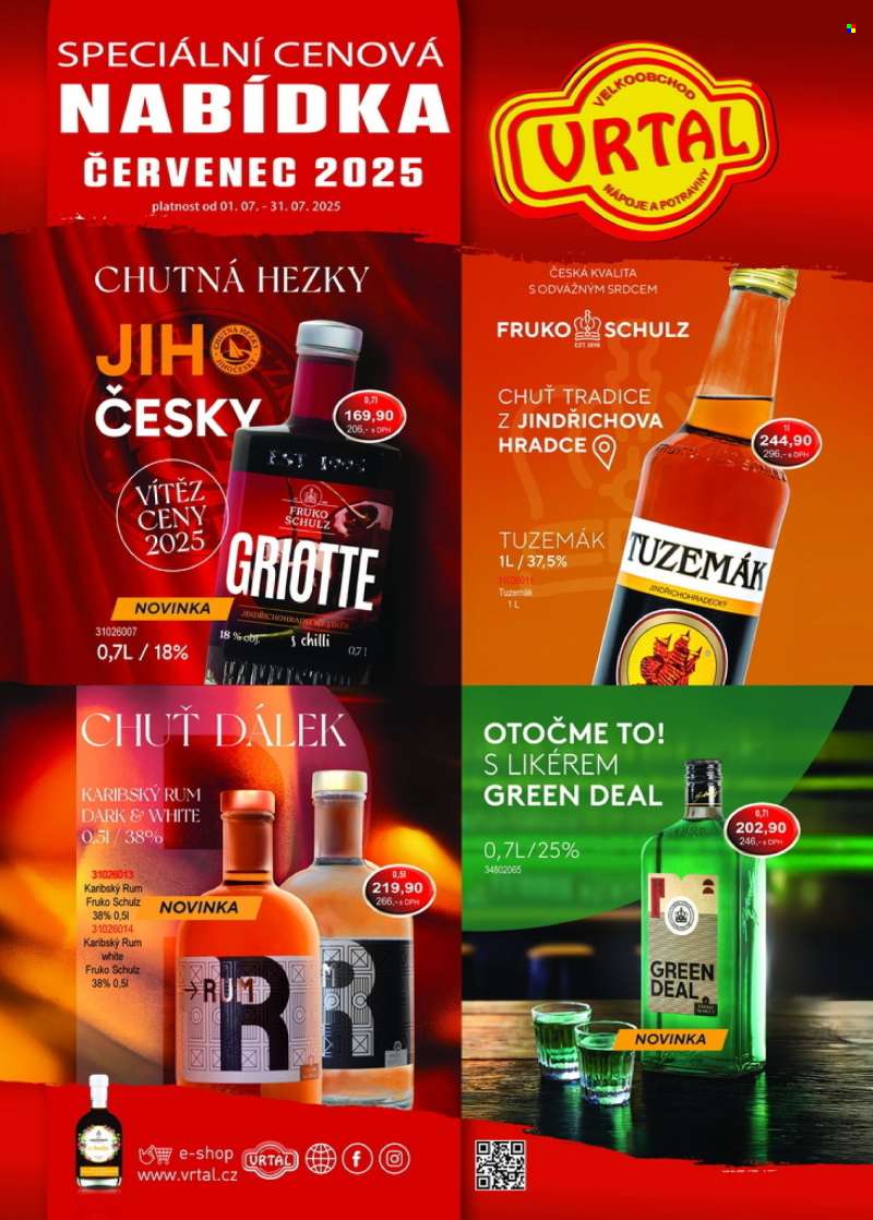 Leták Vrtal - 1.7.2025 - 31.7.2025.