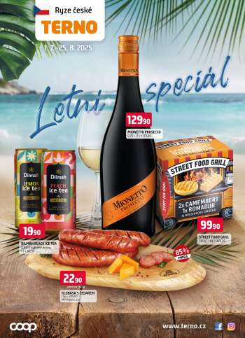 Leták coop TERNO - 1.7.2025 - 25.8.2025.