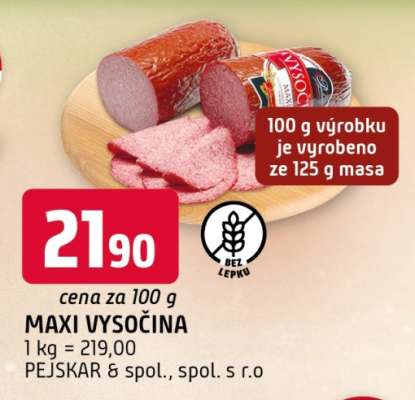 MAXI VYSOČINA