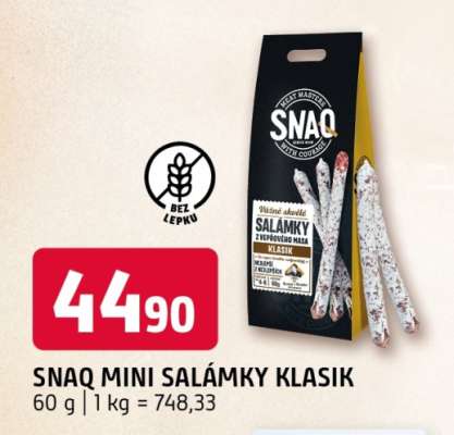 SNAQ Mini salámky klasik