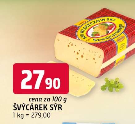 Švýcárek sýr