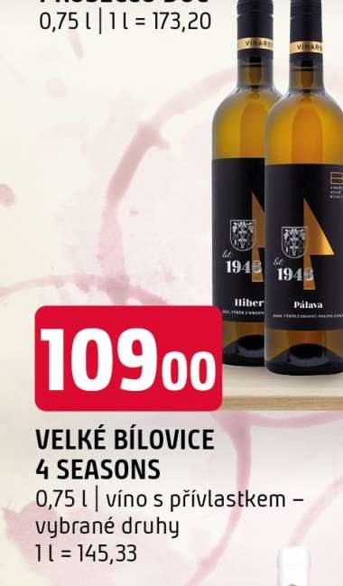 VELKÉ BÍLOVICE 4 SEASONS
