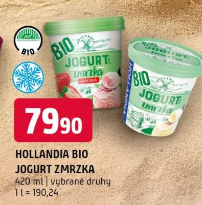 HOLLANDIA BIO JOGURT ZMRZKA