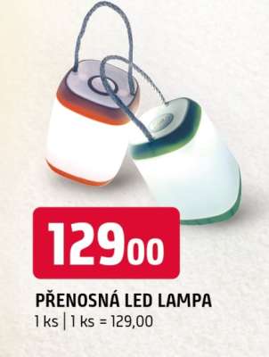 Přenosná LED lampa