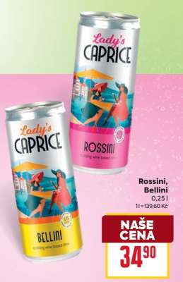 Lady's Caprice Rossini, Bellini