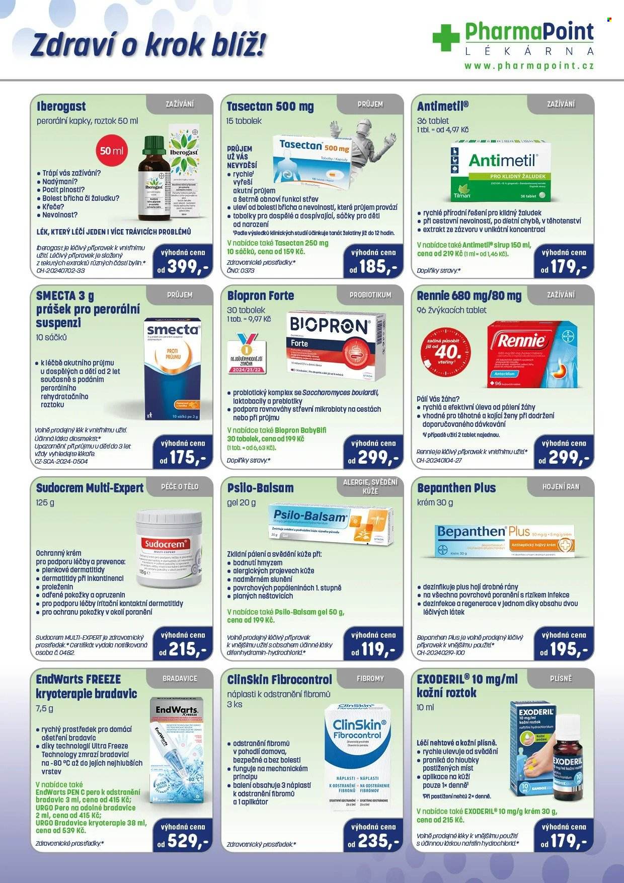 Leták PharmaPoint - 1.7.2025 - 31.8.2025. Strana 3