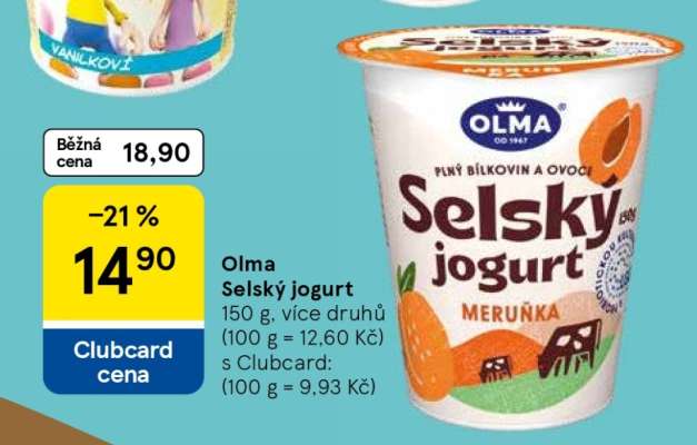 Olma selský jogurt