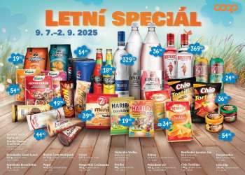 Leták coop JEDNOTA - 9.7.2025 - 2.9.2025.