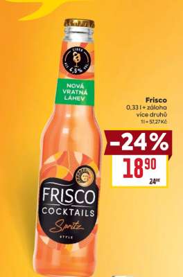 Frisco Cocktails Spritz