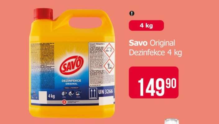 Savo Original Dezinfekce 4 kg