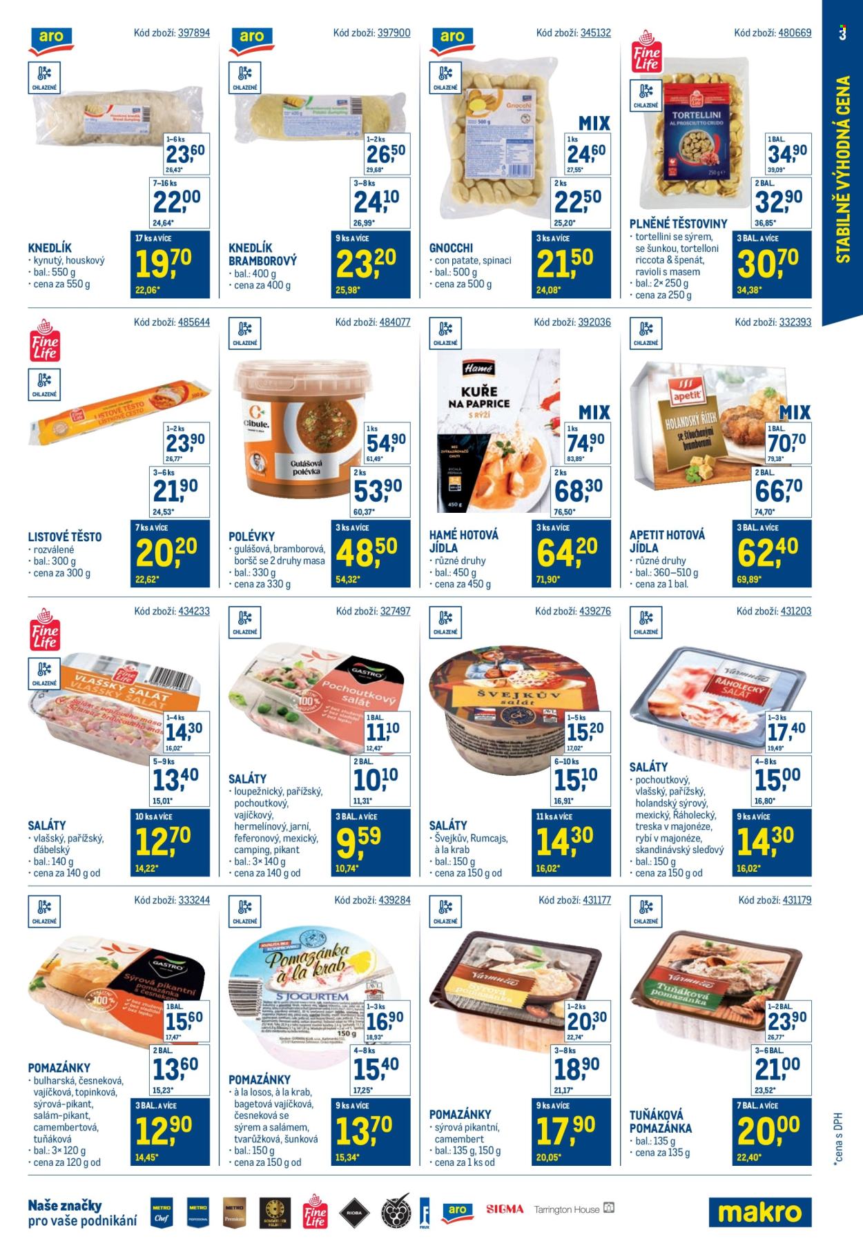 Leták MAKRO - 30.7.2025 - 23.9.2025. Strana 3
