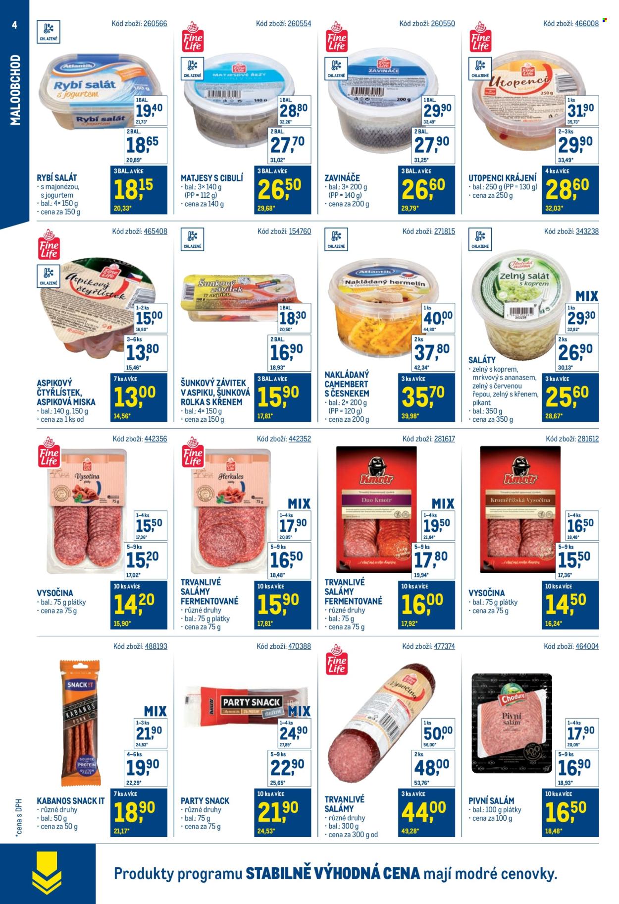 Leták MAKRO - 30.7.2025 - 23.9.2025. Strana 4