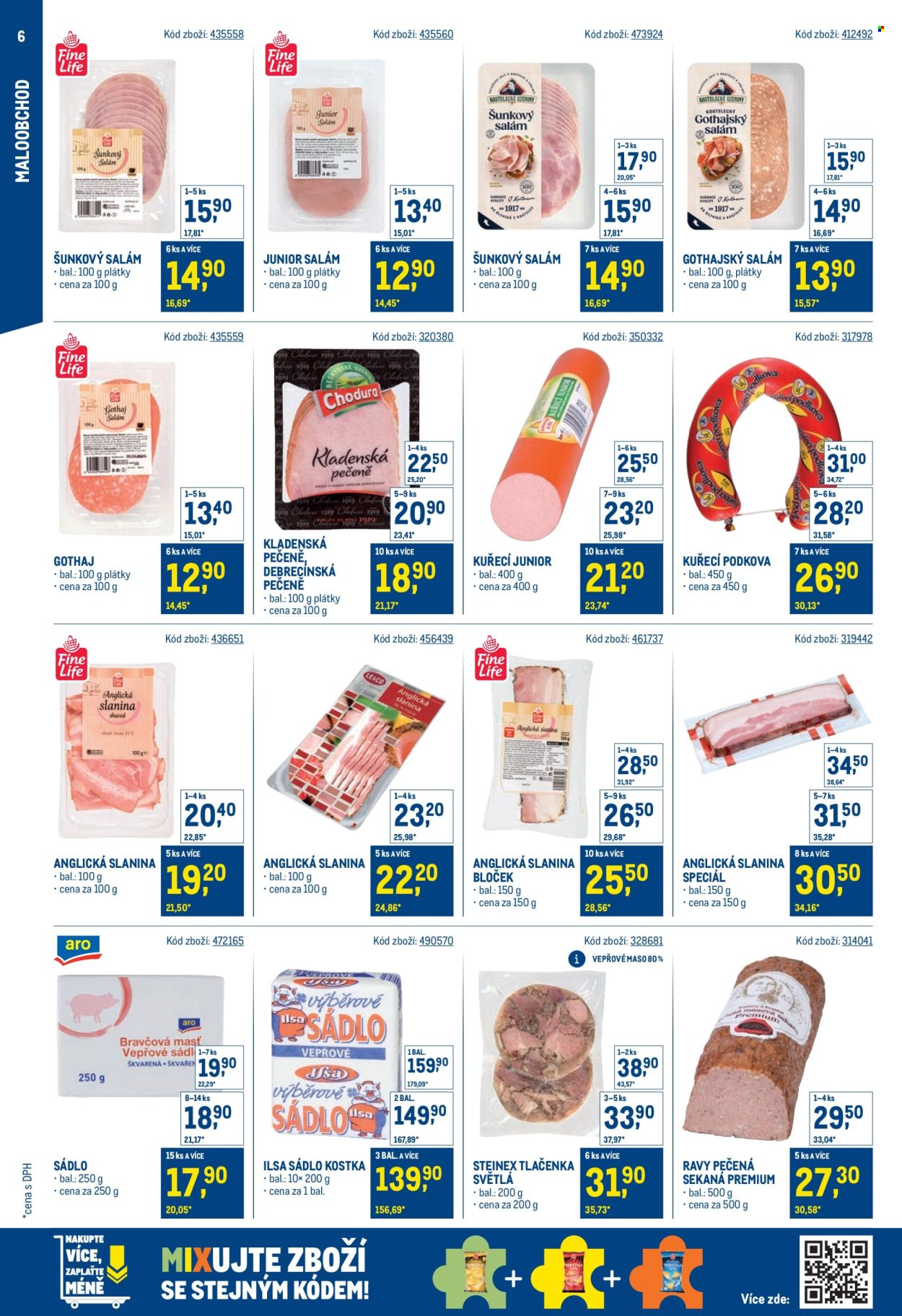 Leták MAKRO - 30.7.2025 - 23.9.2025. Strana 6