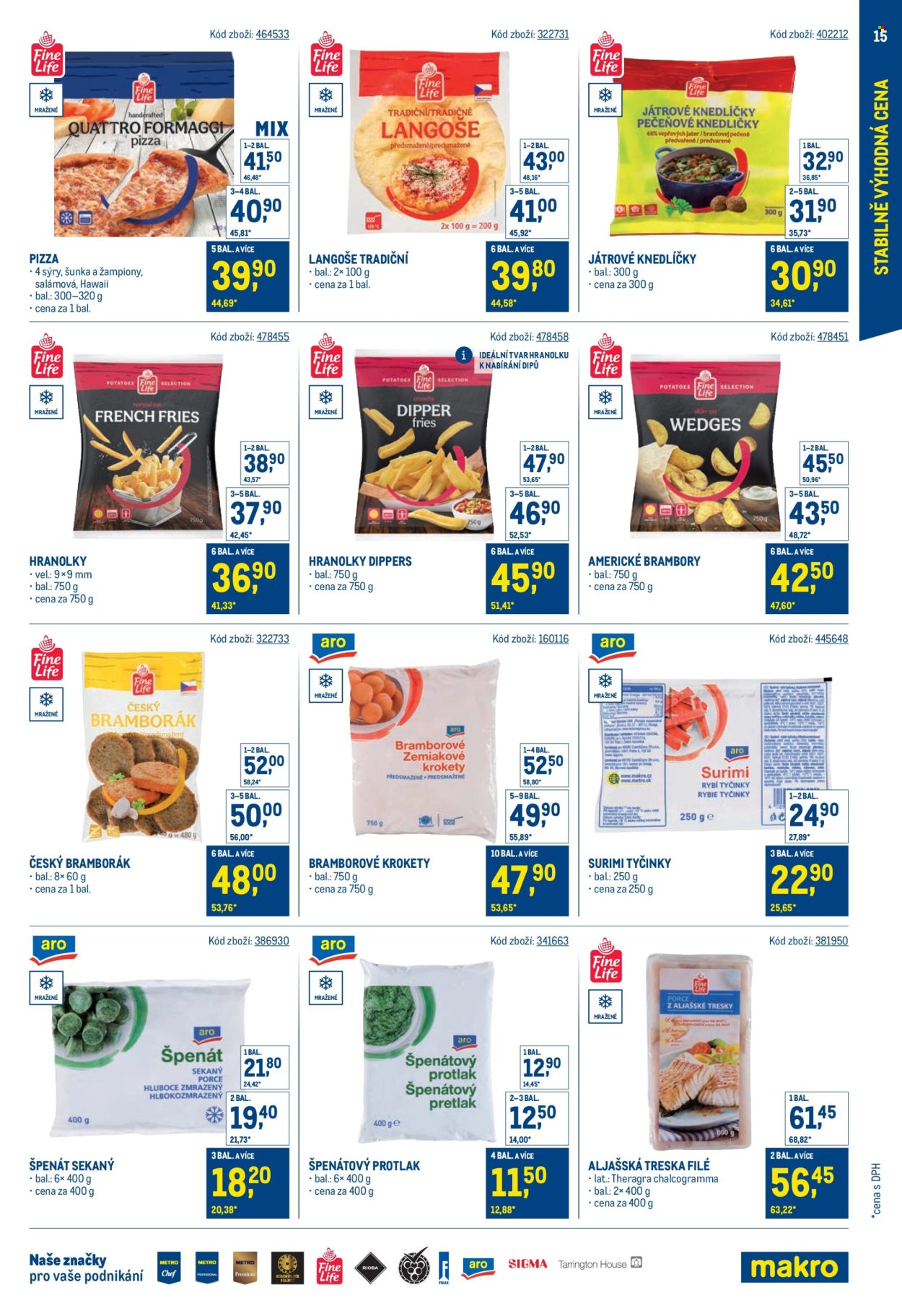 Leták MAKRO - 30.7.2025 - 23.9.2025. Strana 15