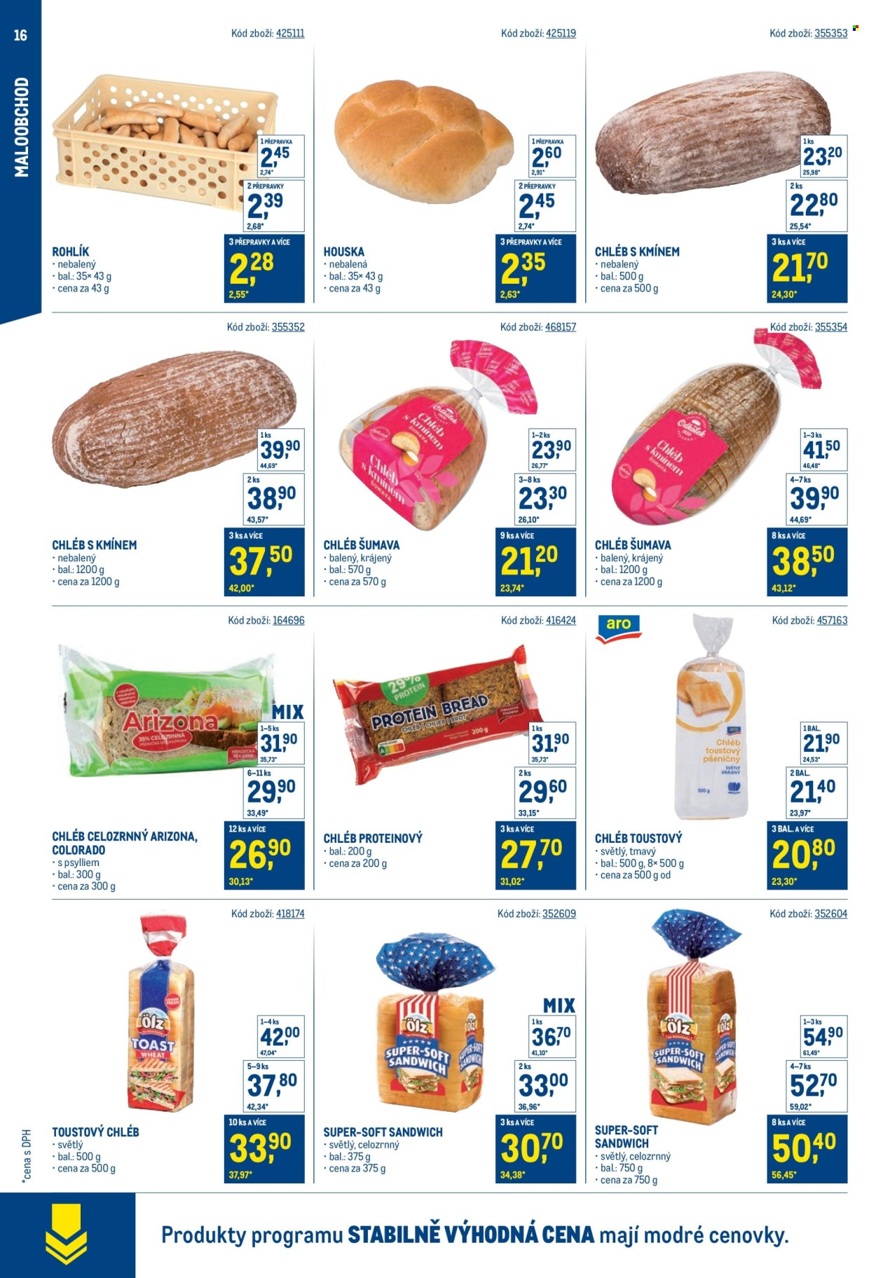 Leták MAKRO - 30.7.2025 - 23.9.2025. Strana 16
