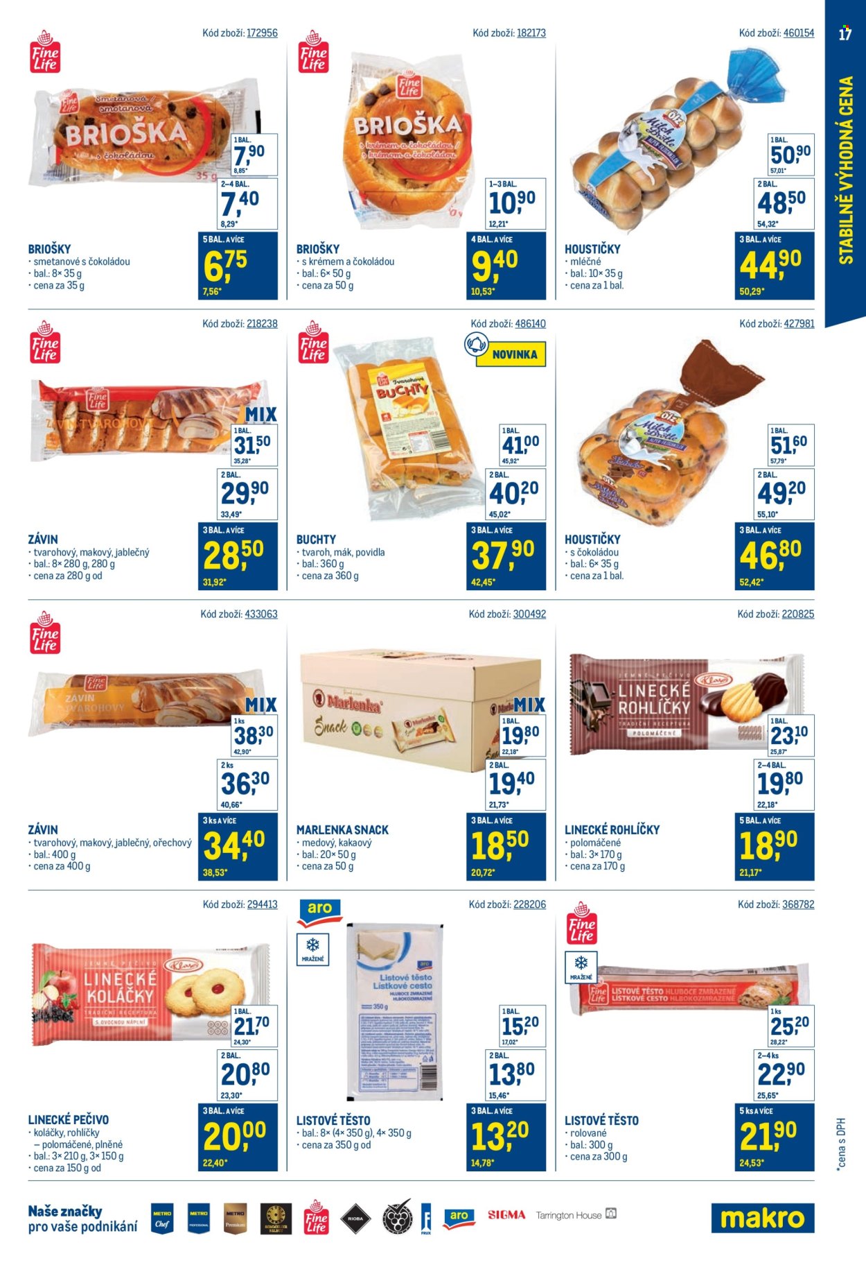 Leták MAKRO - 30.7.2025 - 23.9.2025. Strana 17