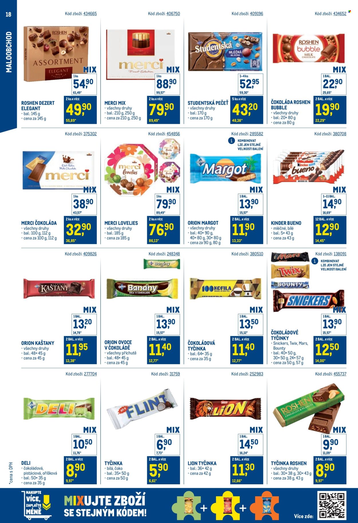 Leták MAKRO - 30.7.2025 - 23.9.2025. Strana 18