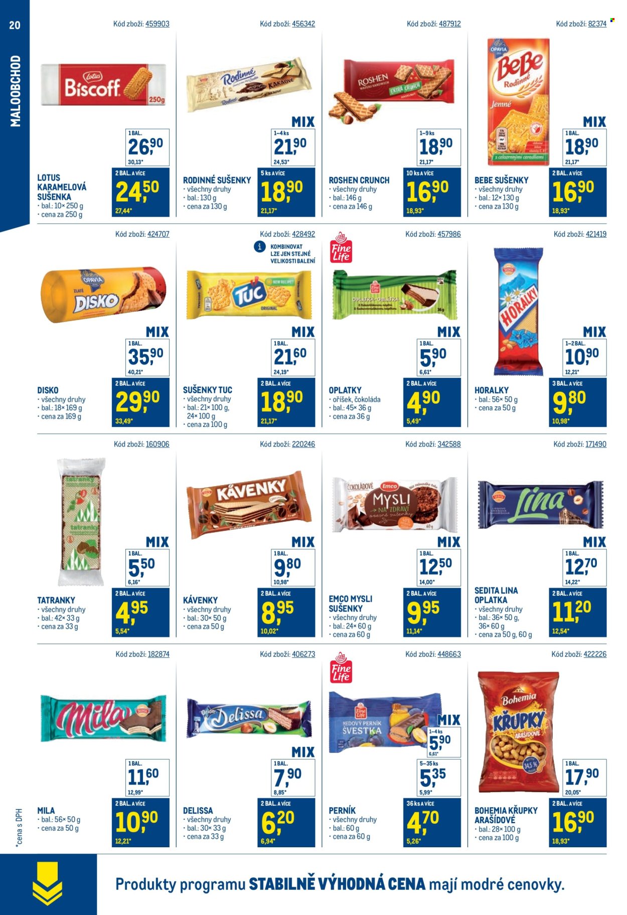 Leták MAKRO - 30.7.2025 - 23.9.2025. Strana 20