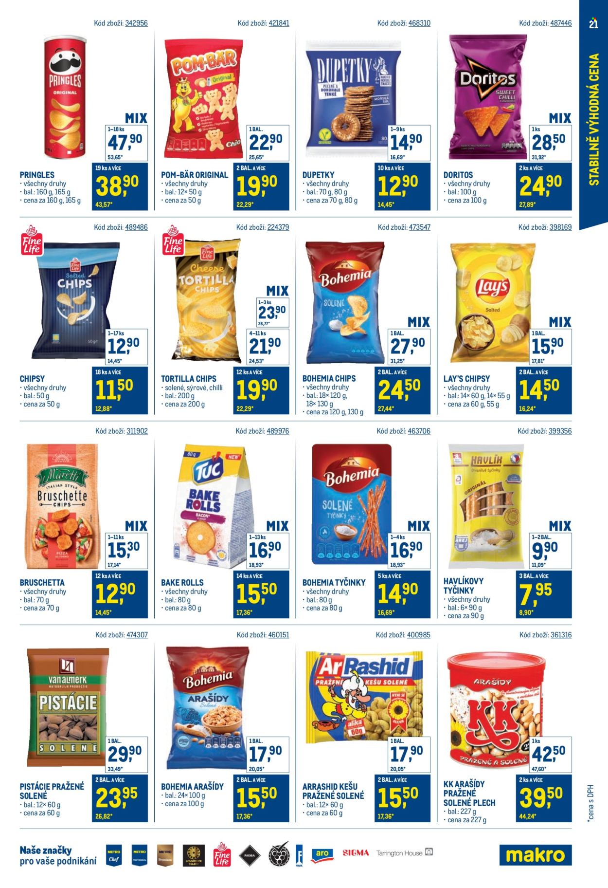 Leták MAKRO - 30.7.2025 - 23.9.2025. Strana 21