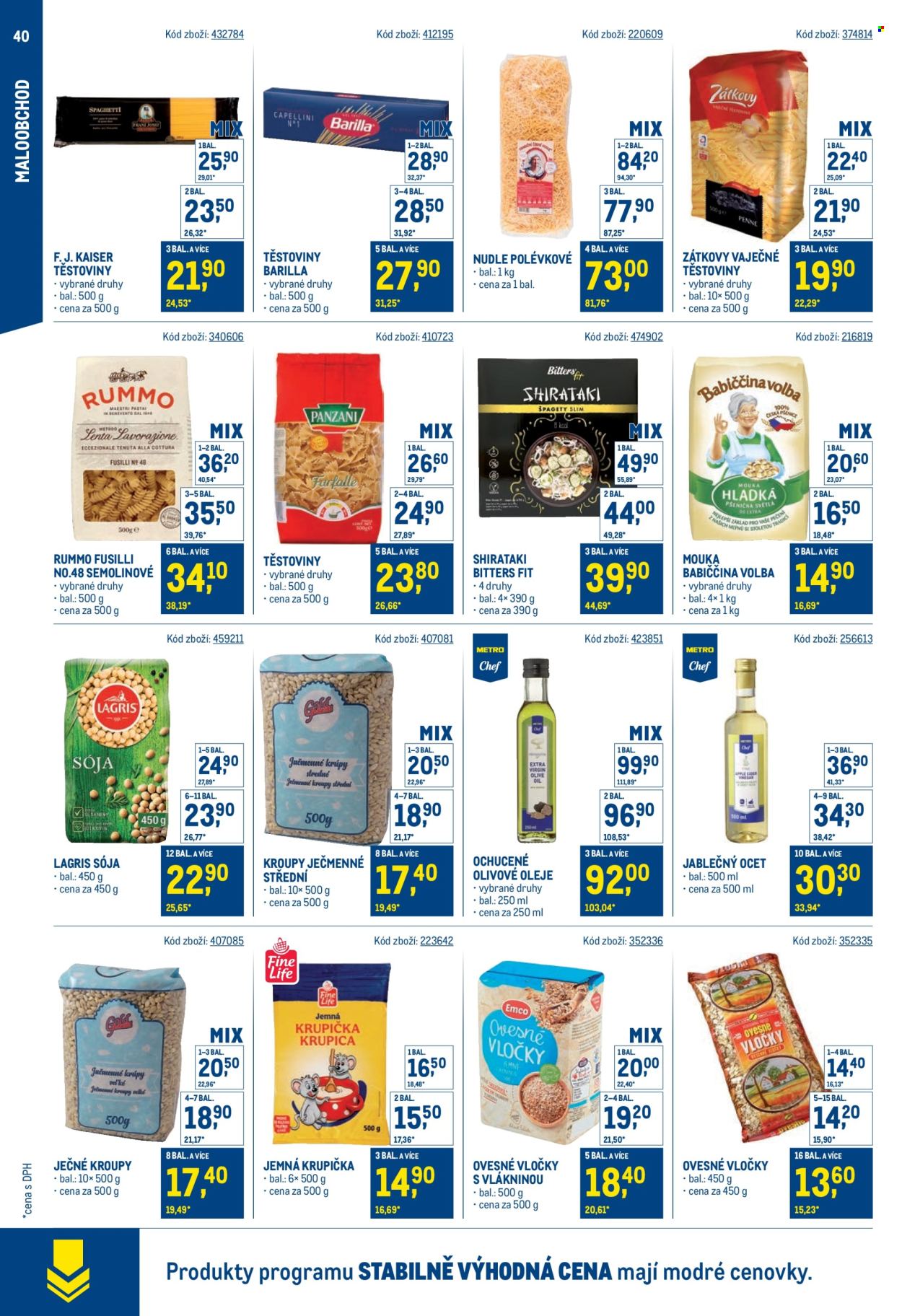 Leták MAKRO - 30.7.2025 - 23.9.2025. Strana 40