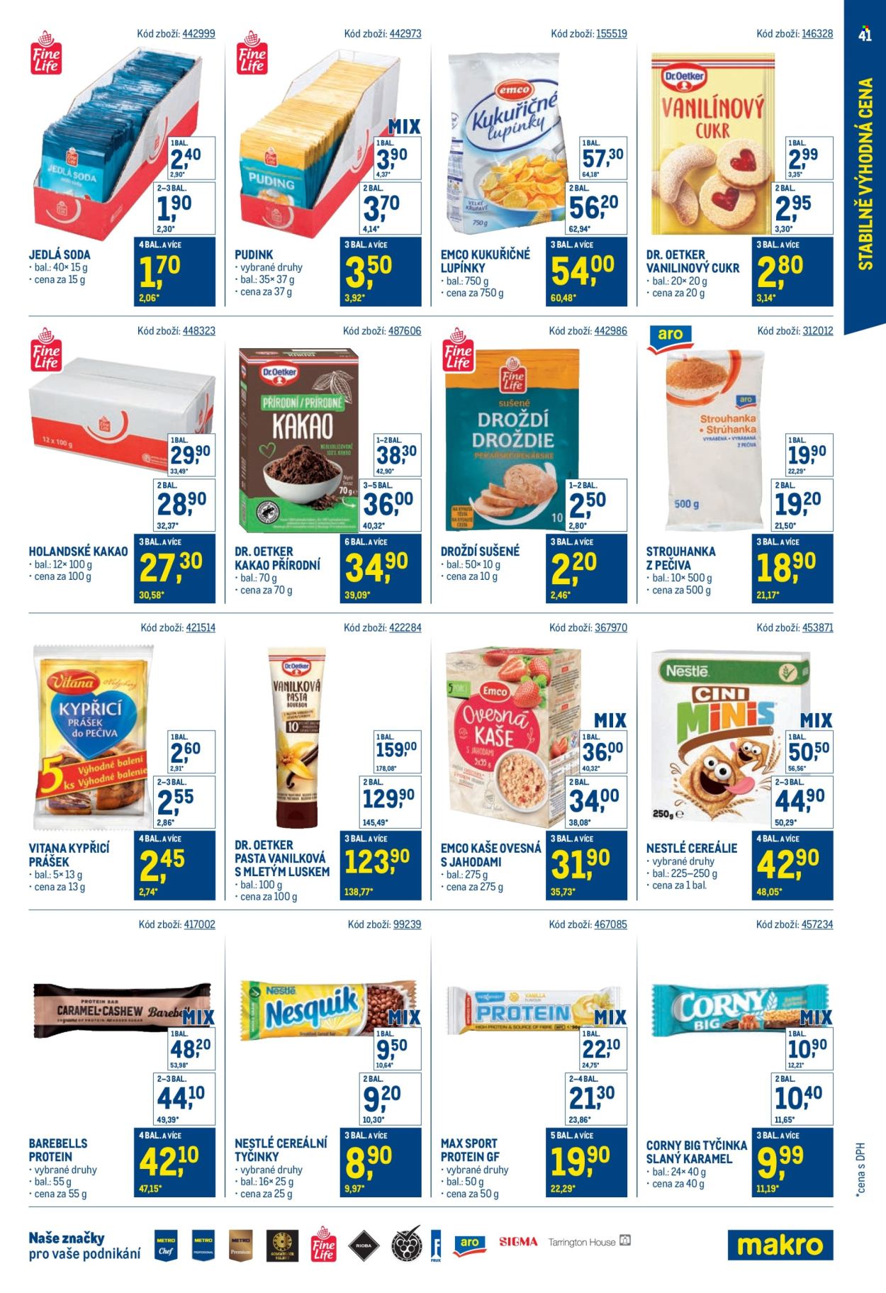 Leták MAKRO - 30.7.2025 - 23.9.2025. Strana 41
