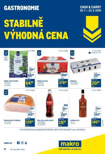 Leták MAKRO - 30.7.2025 - 23.9.2025.