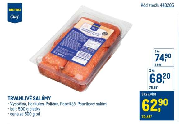 Trvanlivé salámy