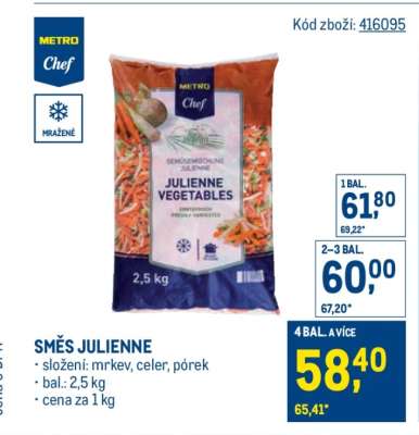SMĚS JULIENNE