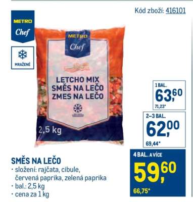 SMĚS NA LEČO