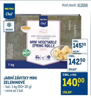 JARNÍ ZÁVITKY MINI ZELENINOVÉ