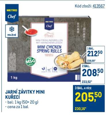 JARNÍ ZÁVITKY MINI KUŘECÍ