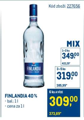 Finlandia 40 %