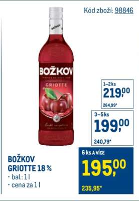 Božkov Griotte 18 %