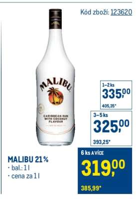 Malibu 21 %