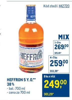 HEFFRON 5 Y. O.