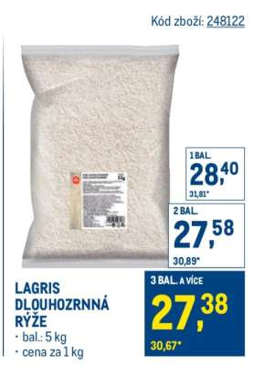 Lagris Dlouhozrnná rýže