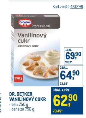 Dr. Oetker Vanilínový cukr