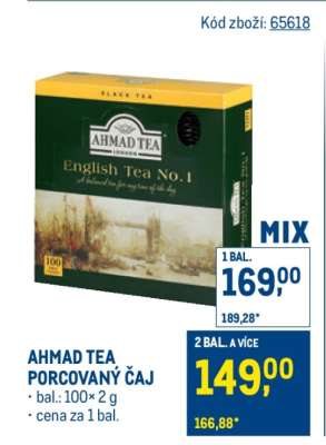 AHMAD TEA PORCOVANÝ ČAJ