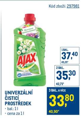 Univerzální čisticí prostředek