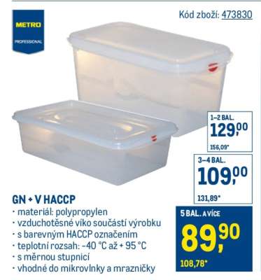 GN + V HACCP