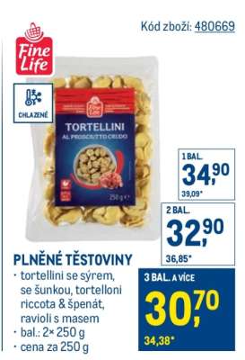 Plněné těstoviny